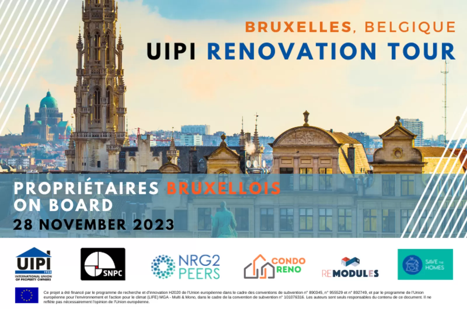 UIPI Renovation Tour: Les propriétaires Bruxellois on board