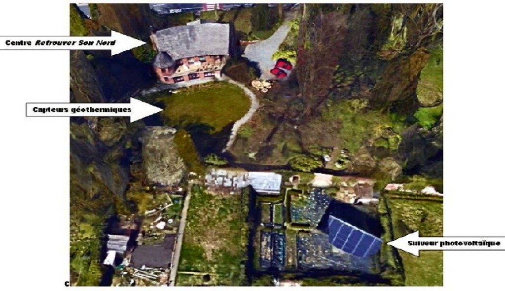 Habitat wallon ancien de 250m² qui a atteint le statut Bepos complet depuis 2012 