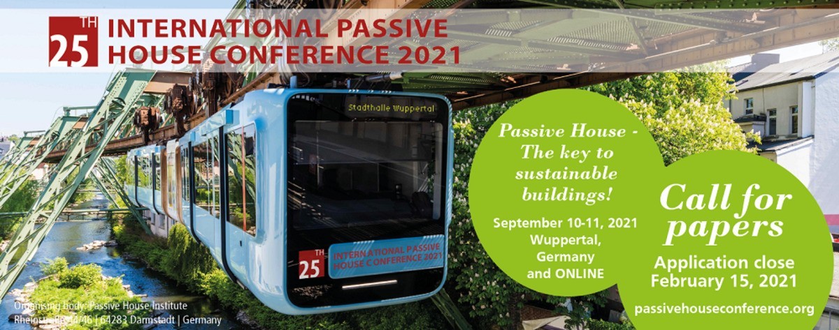 [Call for papers - Extended Deadline] International Passive House Conference