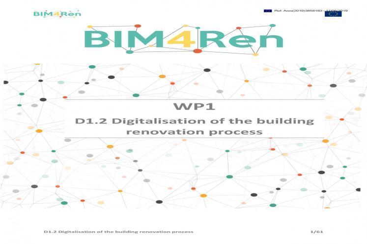 BIM4REN - Deliverable: Digitalisation of the building renovation process