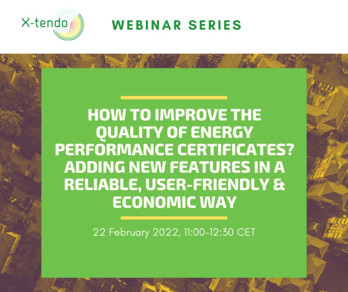 X-tendo webinar series: How to improve the quality of an EPC? Adding new features in a reliable, user-friendly and economic way