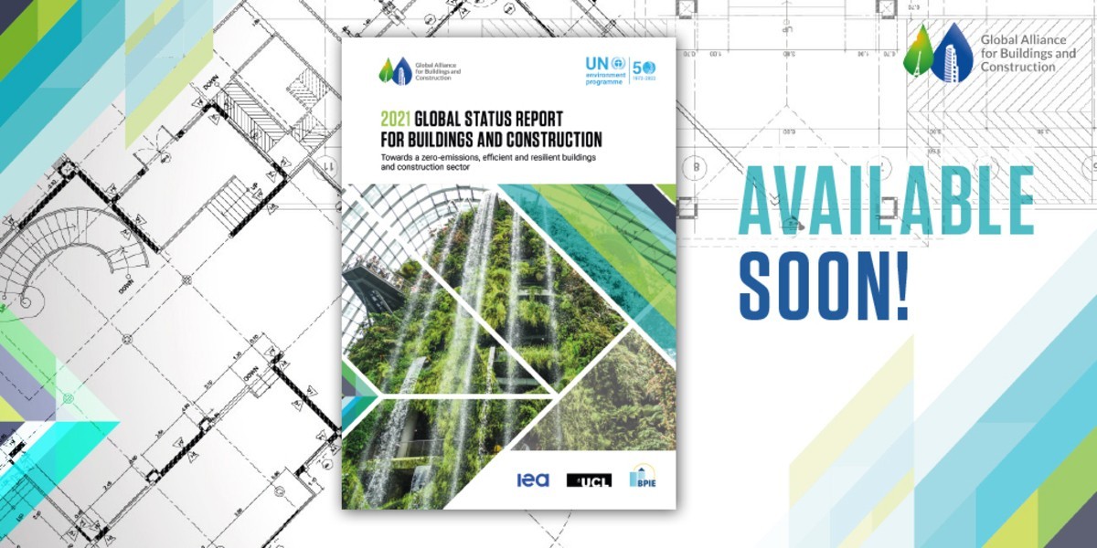 Launch of the 2021 Global Status Report for Buildings and Construction