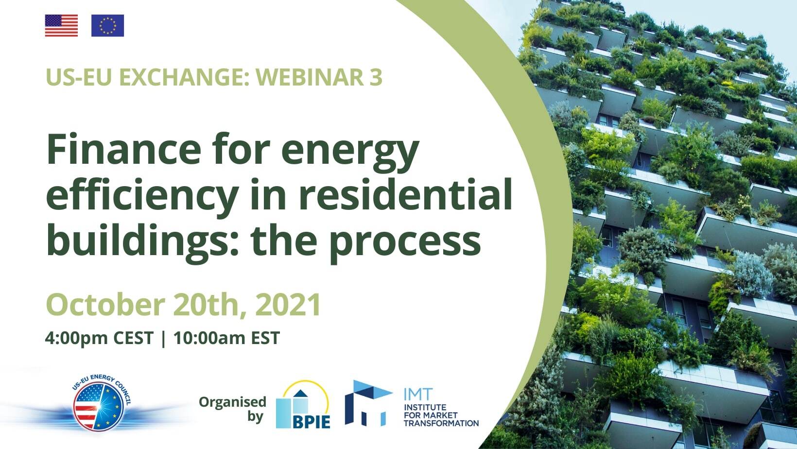 US-EU exchange: Finance for energy efficiency in residential buildings – the process