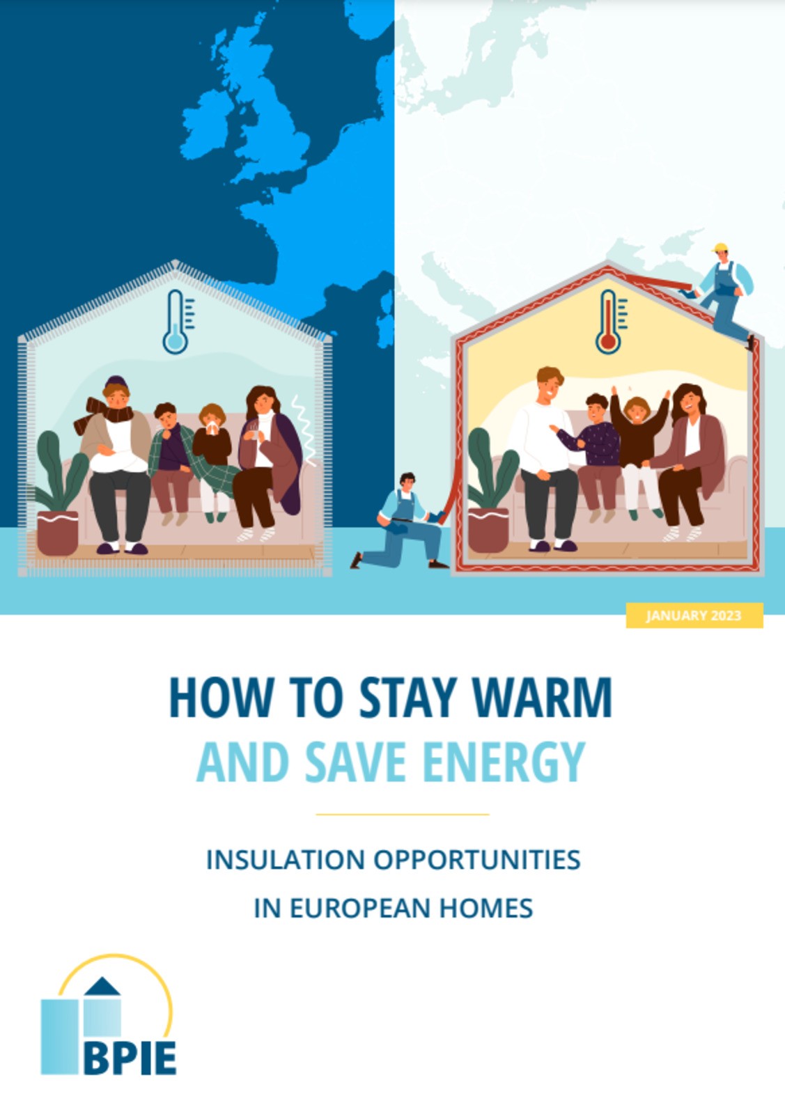 How to stay warm and save energy: Insulation opportunities in European homes