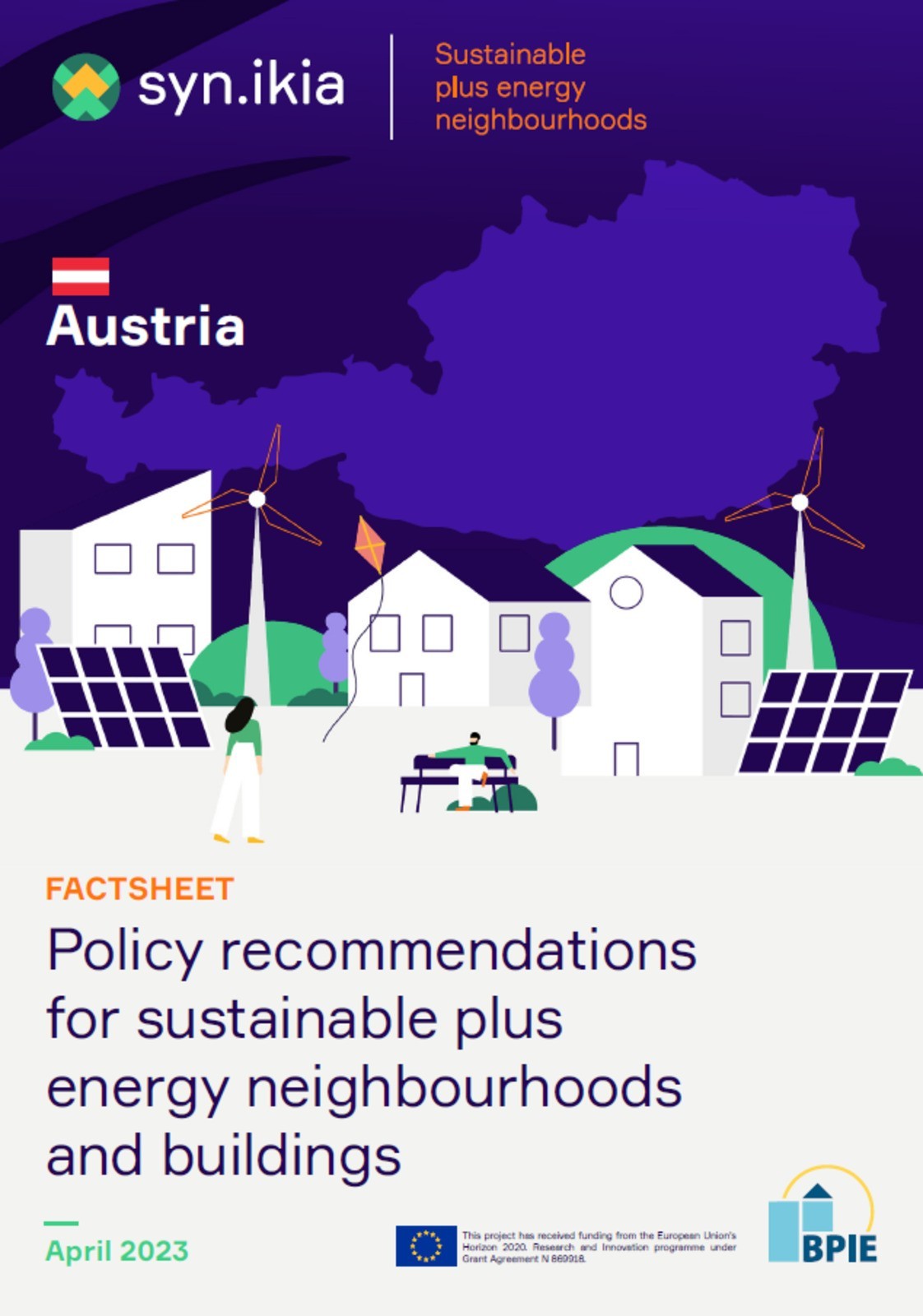 Policy recommendations for sustainable plus energy neighbourhoods and buildings