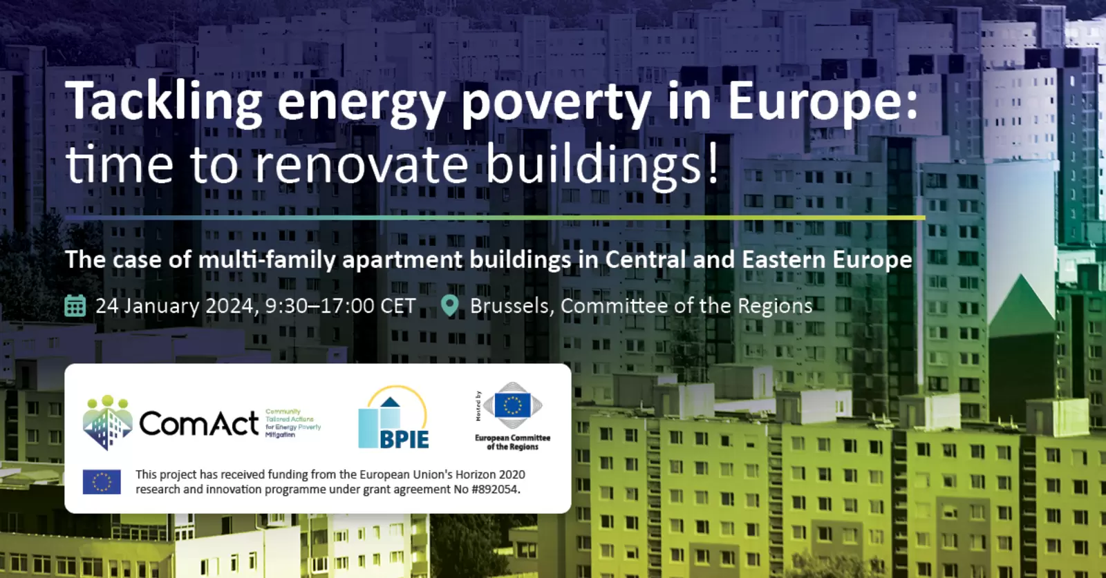 Tackling Energy Poverty In Europe: Time To Renovate Buildings!