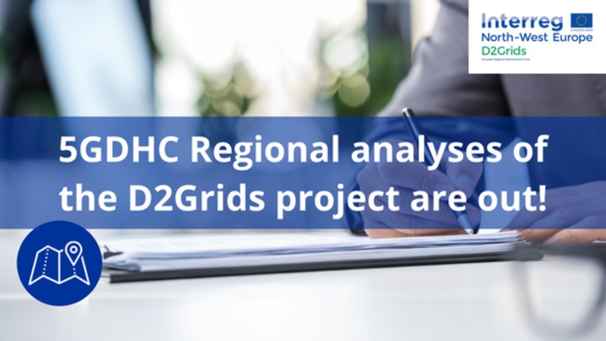 5GDHC Regional analyses of the D2Grids project are out!