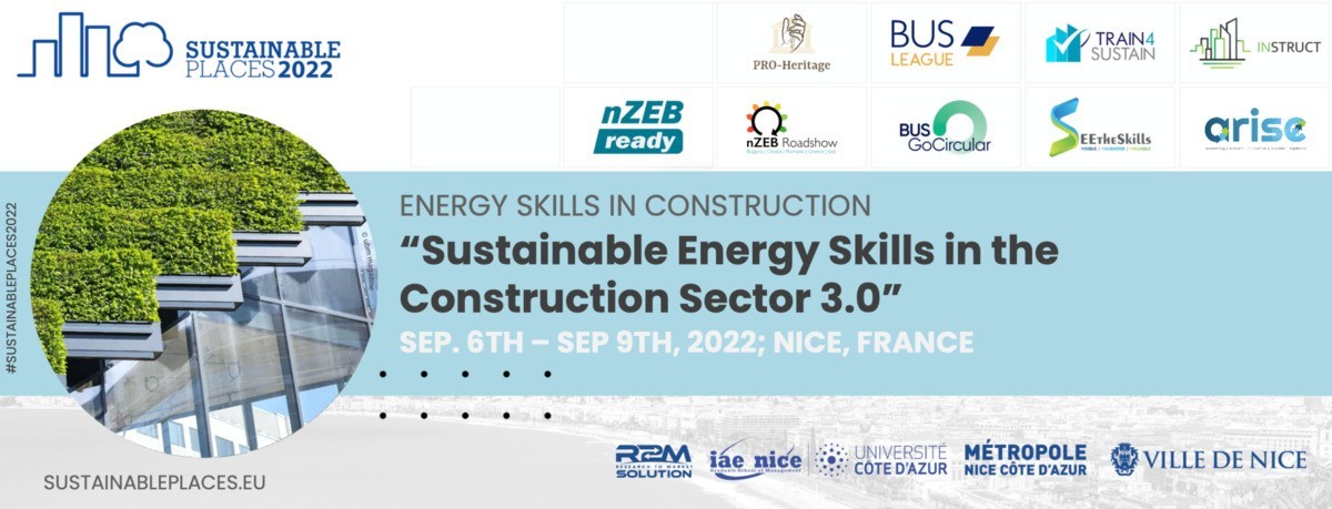 Sustainable Energy Skills in the Construction Sector 3.0 - Sustainable Places 2022