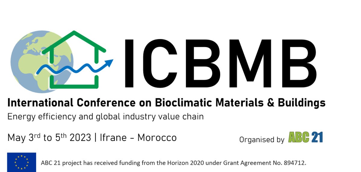 Conference focused on bioclimatic buidings and materials in Morocco on May 2023