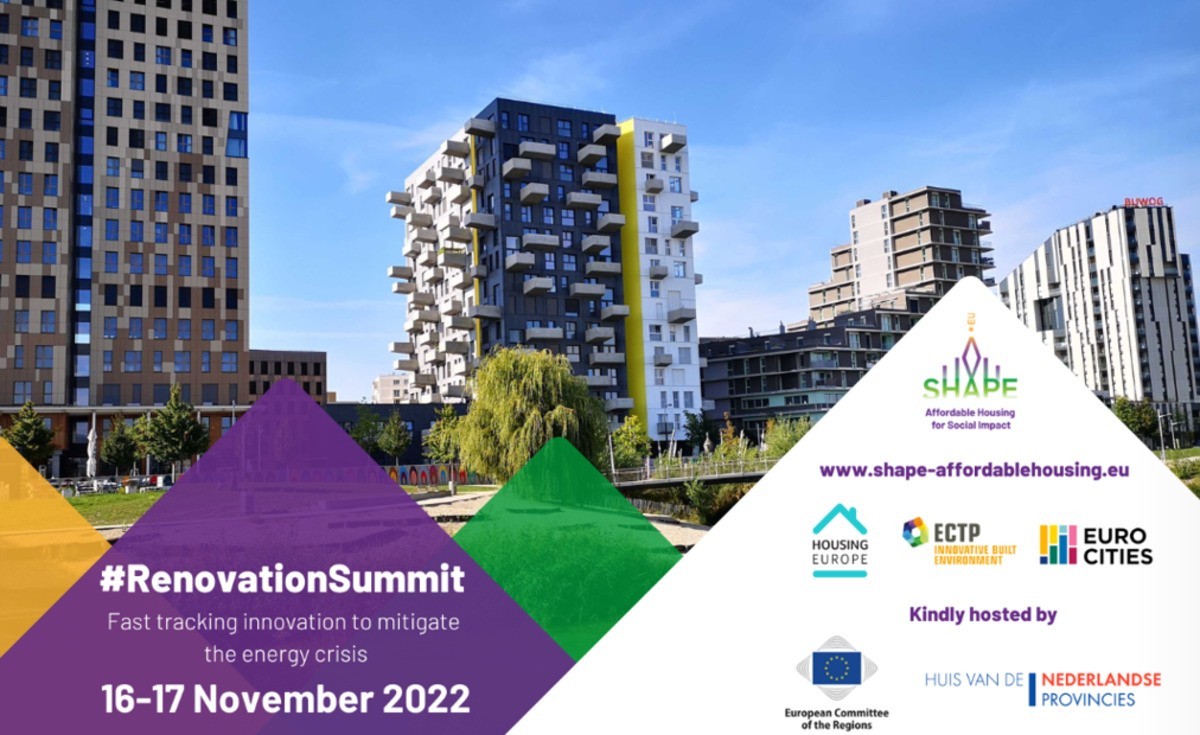 Renovation Summit - What can be done collectively to ensure a really fair energy transition in times of skyrocketing gas, construction materials, rents, and house prices?