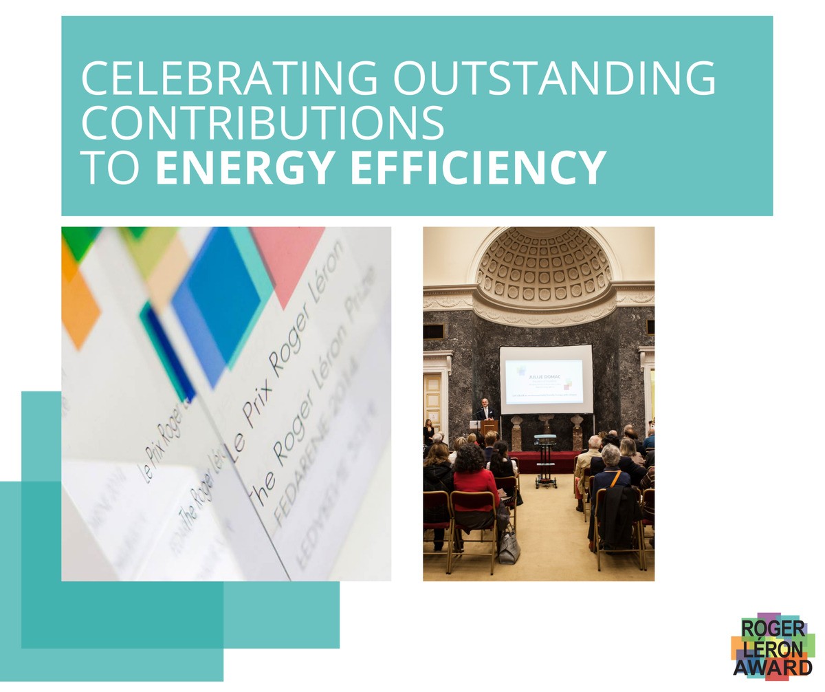 Roger Leon Award 2022: Celebrating outstanding contributions to energy efficiency