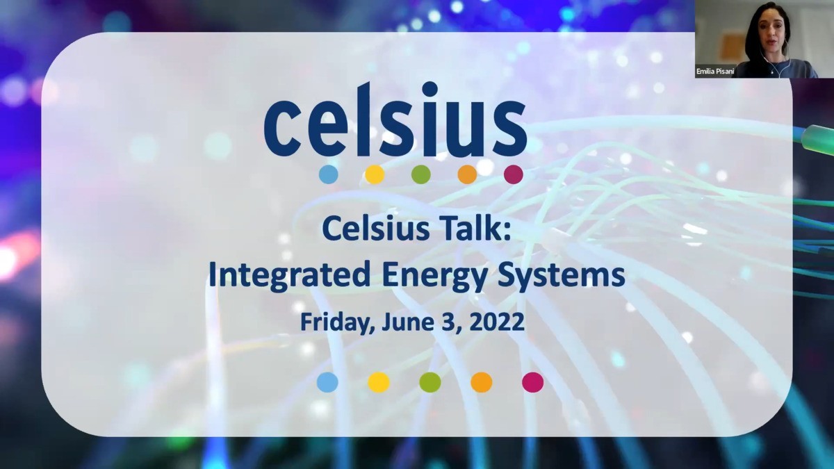 [Replay] Celsius Talk: Integrated Energy Systems
