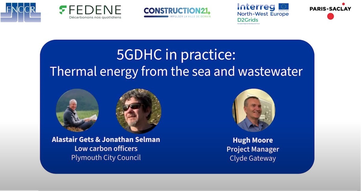 5GDHC in practice: Thermal energy from the sea and wastewater