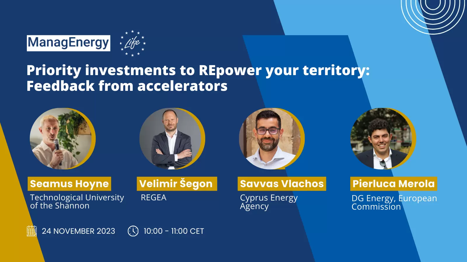 Priority investments to REPower your territory: Feedback from accelerators 