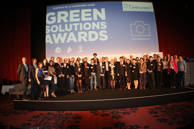 Winners of the Green Solutions Awards 2017:  their solutions to limit global warming 