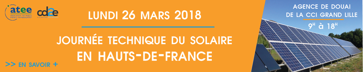Journée technique du solaire en Hauts-de-France