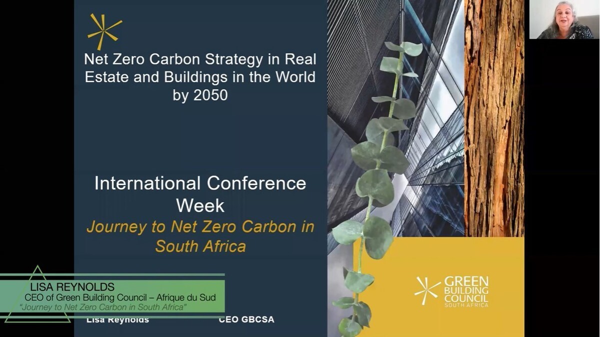 [Replay] “Journey to Net Zero Carbon in South Africa“, par Lisa Reynolds