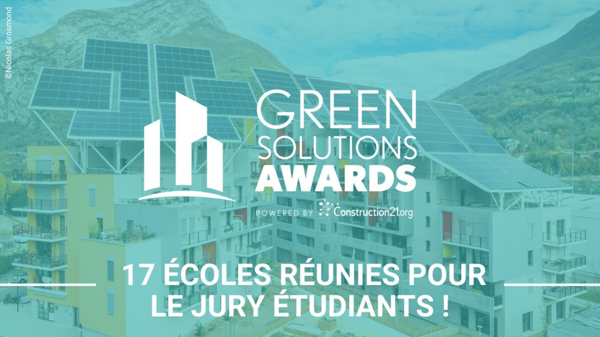 Le concours Green Solutions Awards 2020-21 a réuni 17 écoles pour son jury Etudiants !