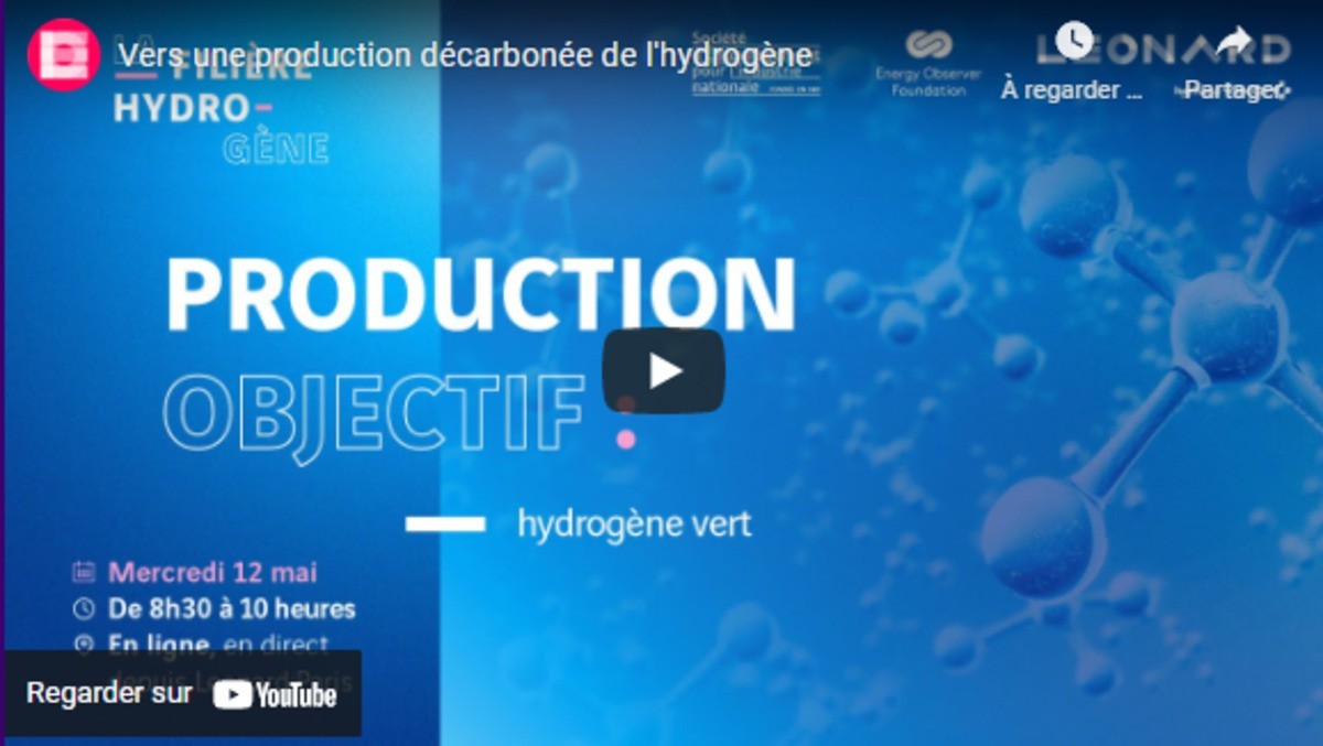 [Conférence – compte-rendu] Vers une production décarbonée de l’hydrogène