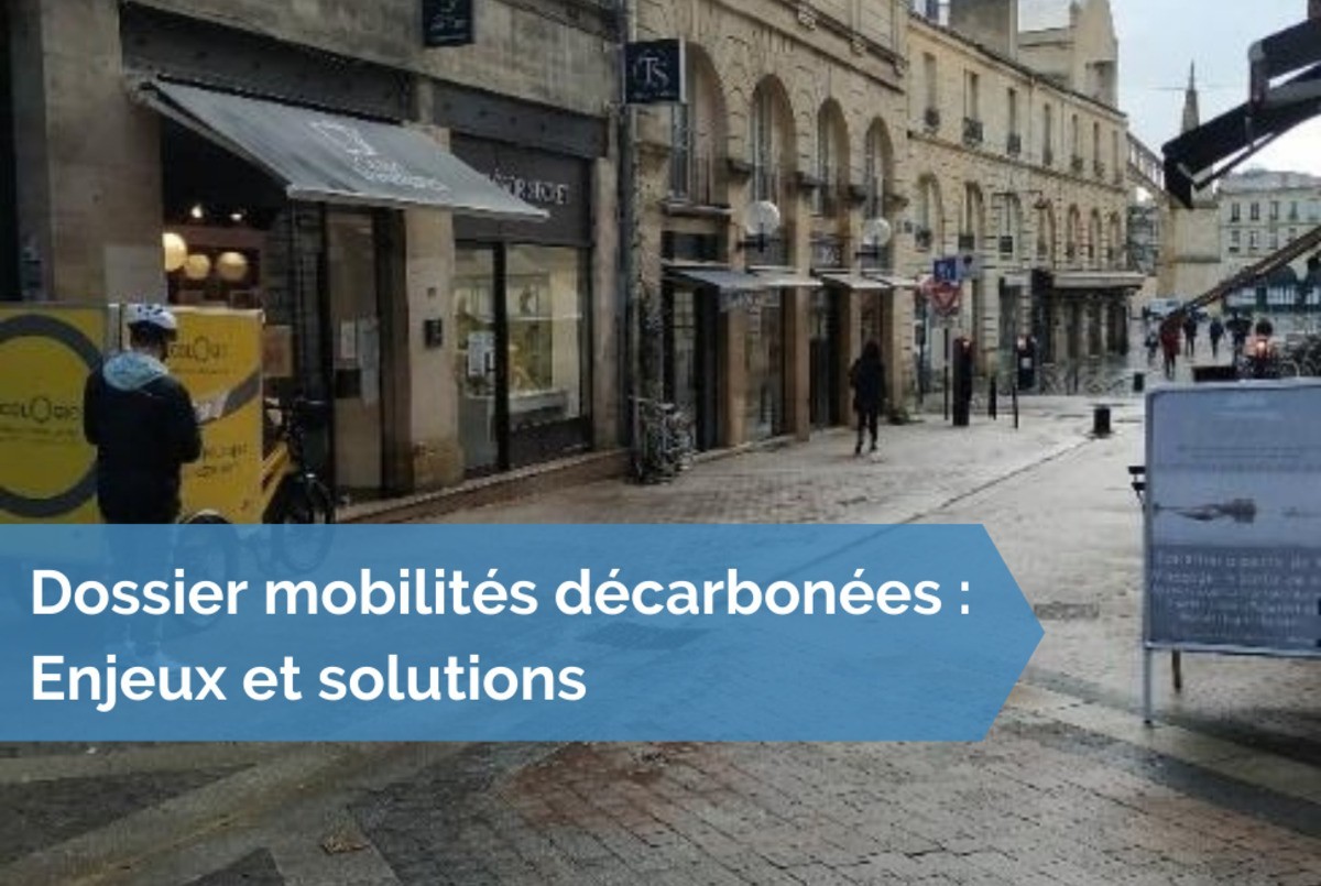 [Dossier Mobilités] #25 - Logistique du dernier kilomètre décarbonée : les colis du centre-ville de Bordeaux livrés en vélos cargos