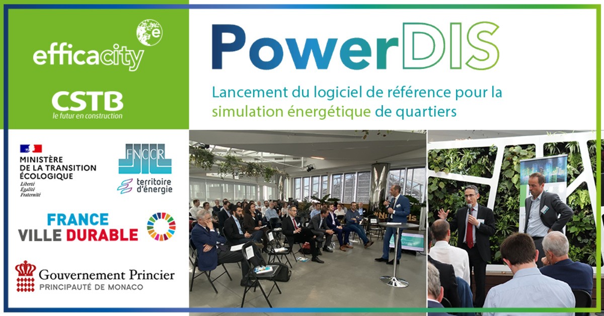 Efficacity et le CSTB lancent le logiciel de simulation énergétique des quartiers bas carbone unique en Europe