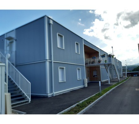 Saint-Exupéry - two buildings in modular wooden construction