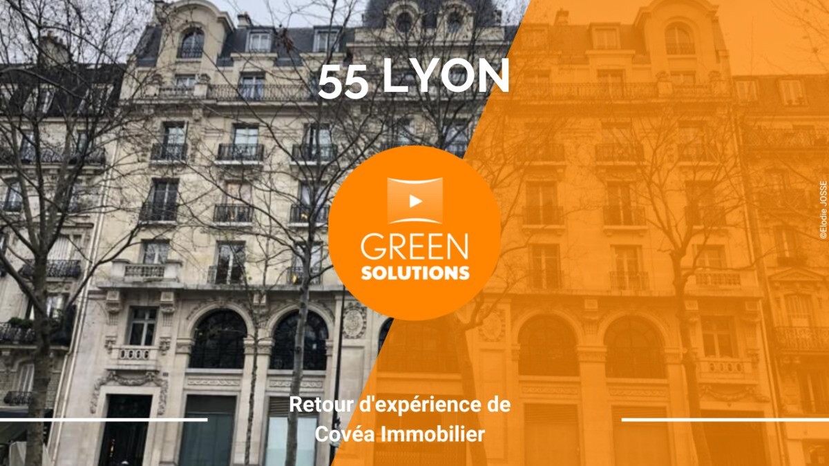 [Green Solutions - Vidéo] 55 Lyon - transformation de bureaux en logements 100% réemploi