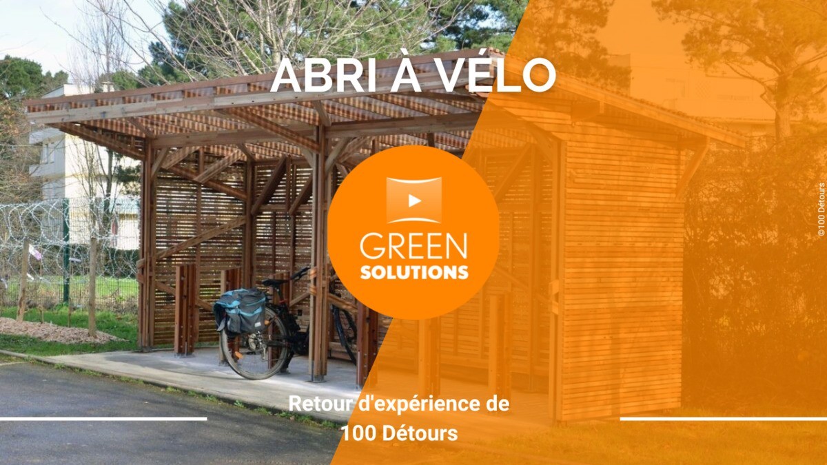 [Green Solutions - Vidéo] L'Abri à vélo - une structure en fenêtres de bois surcyclées