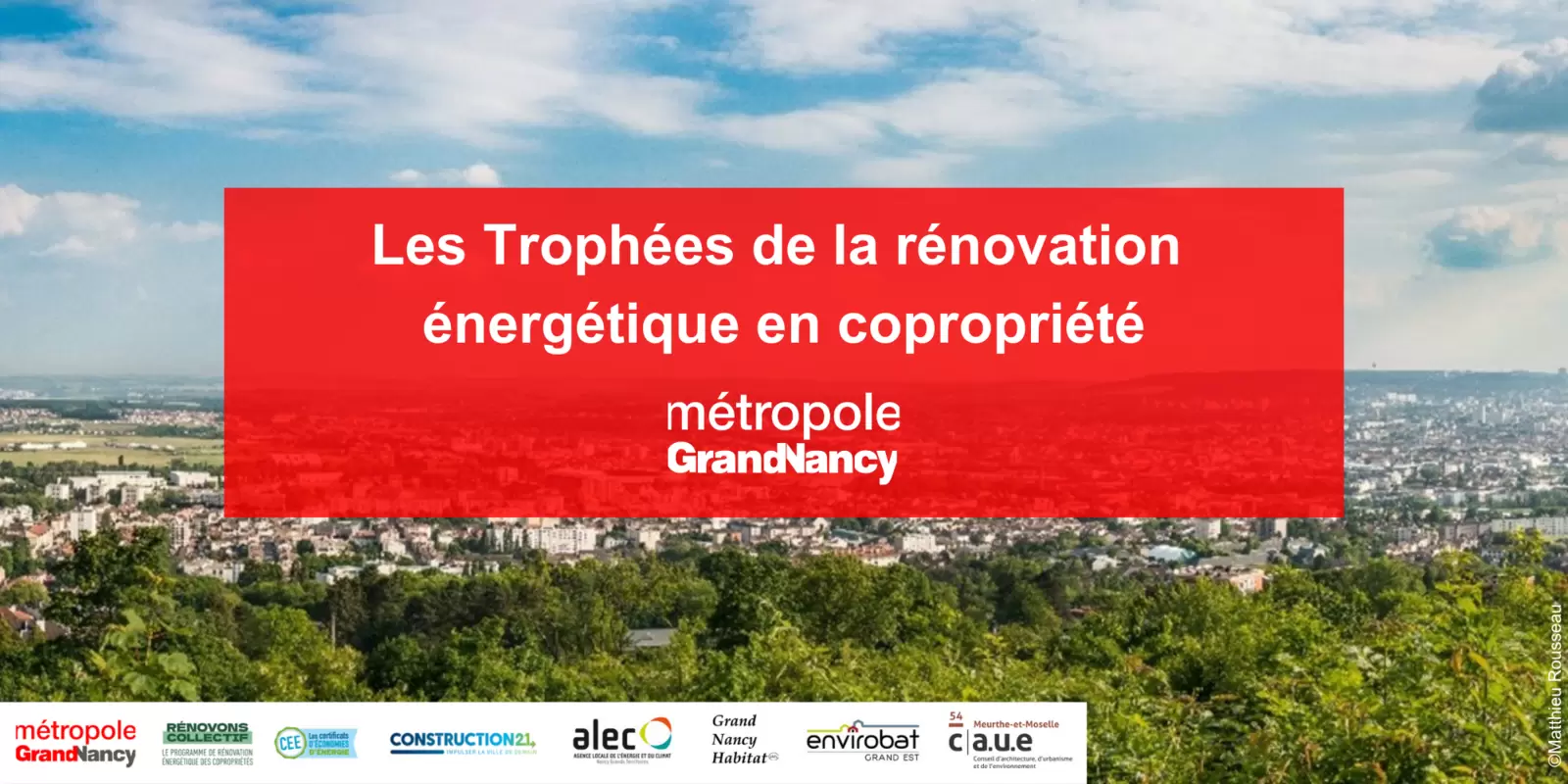 Trophées de la rénovation énergétique en copropriété du Grand Nancy