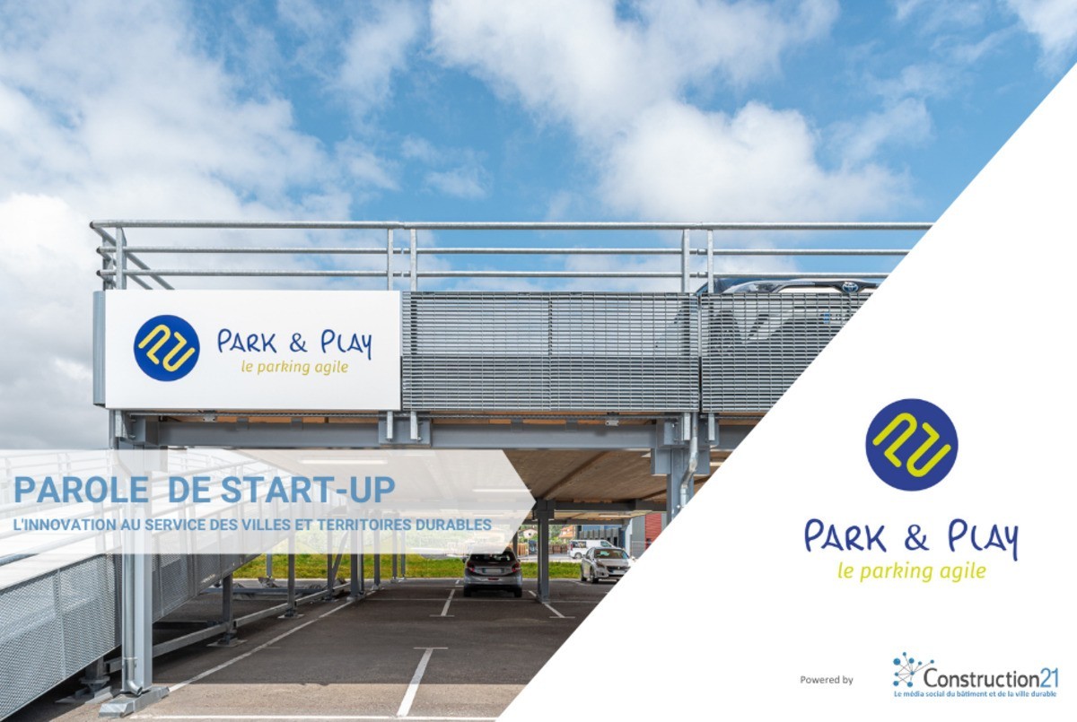 Park & Play : un parking modulable et recyclable en plancher bois