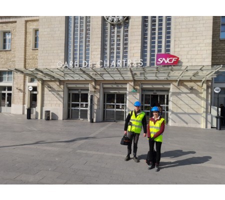 [Diagnostic PEMD] SNCF Gares & Connexions x Agyre : Quand la rénovation de la gare de Chartres passe par l’économie circulaire !