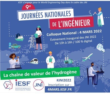 Colloque inaugural des Journées Nationales de l’Ingénieur (JNI) 2022 « LA CHAINE DE VALEUR DE L’HYDROGENE » 