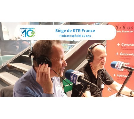 [Podcast - spécial 10 ans] Siège de KTR France : Première éco-rénovation, à énergie positive d'un bâtiment tertiaire