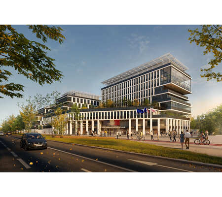 C21 sur le terrain : découverte du chantier de la nouvelle Cité administrative à Lille