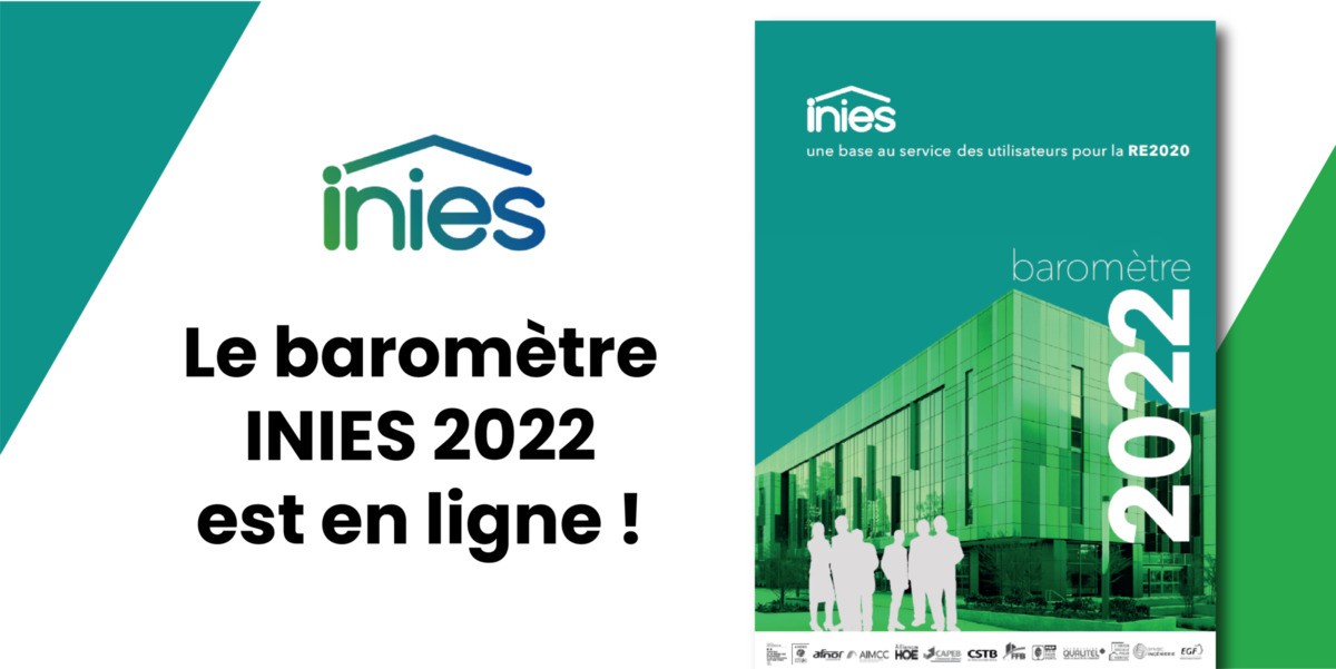 Le nouveau baromètre INIES 2022 est en ligne !