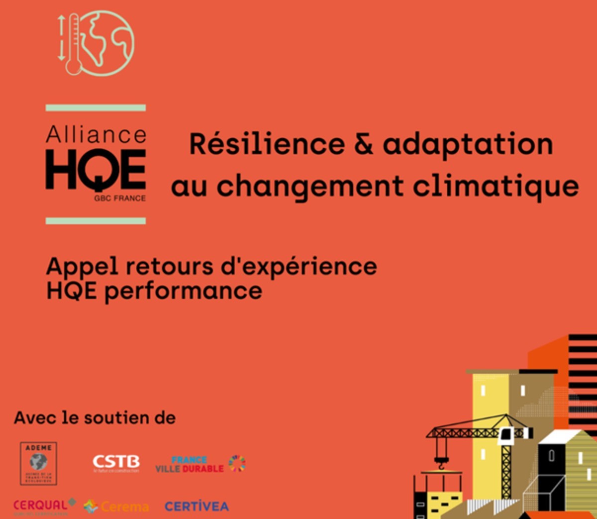 Adaptation au changement climatique : le gouvernement lance une consultation et l’Alliance HQE-GBC poursuit son appel à retours d’expérience (REX)