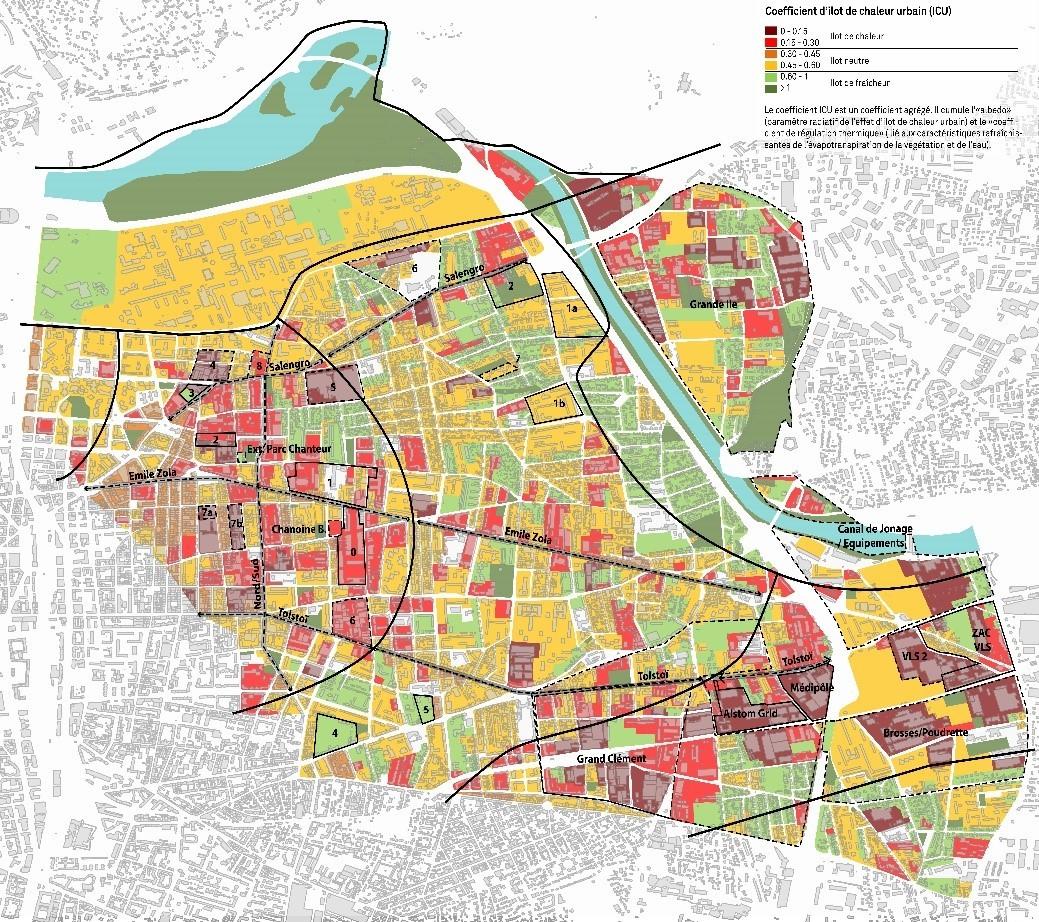 Rafraîchissement urbain : l’exemple du Plan Paysage Environnement de Villeurbanne