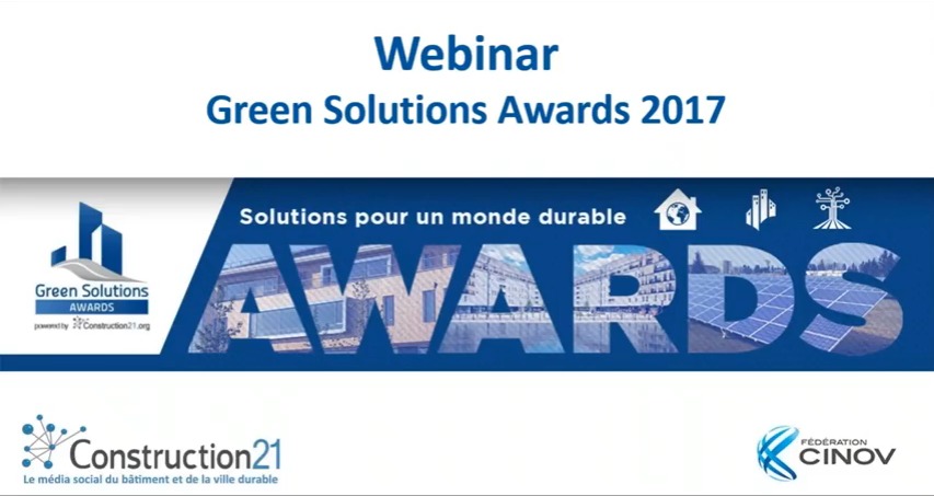 [Video] Pourquoi et comment participer aux Green Solutions Awards
