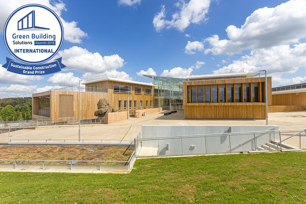 Lauréat Grand Prix Construction Durable #GBCSAwards 2016: Lycée Public des Mauges (France)
