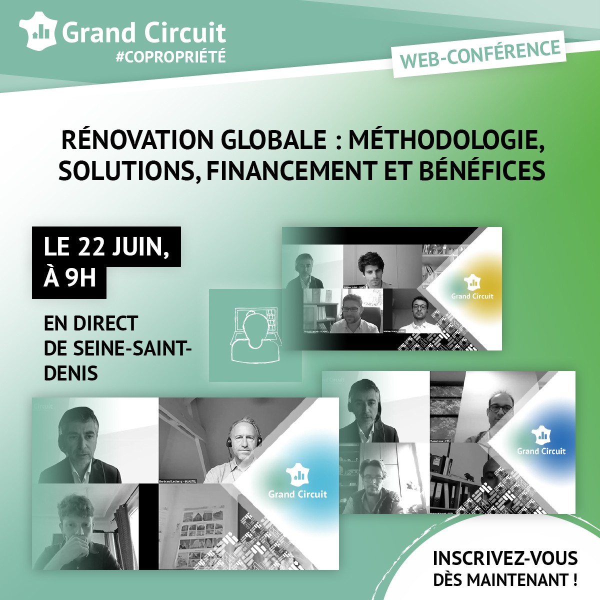 Grand Circuit #COPROPRIÉTÉ : Rénovation globale : méthodologie, solutions, financement et bénéfices