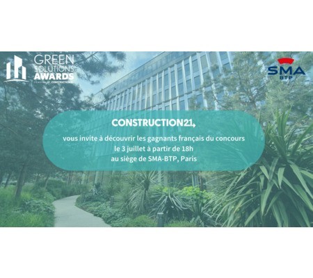 [Invitation] Participez à la cérémonie France des Green Solutions Awards 2022-2023 pour découvrir les gagnants