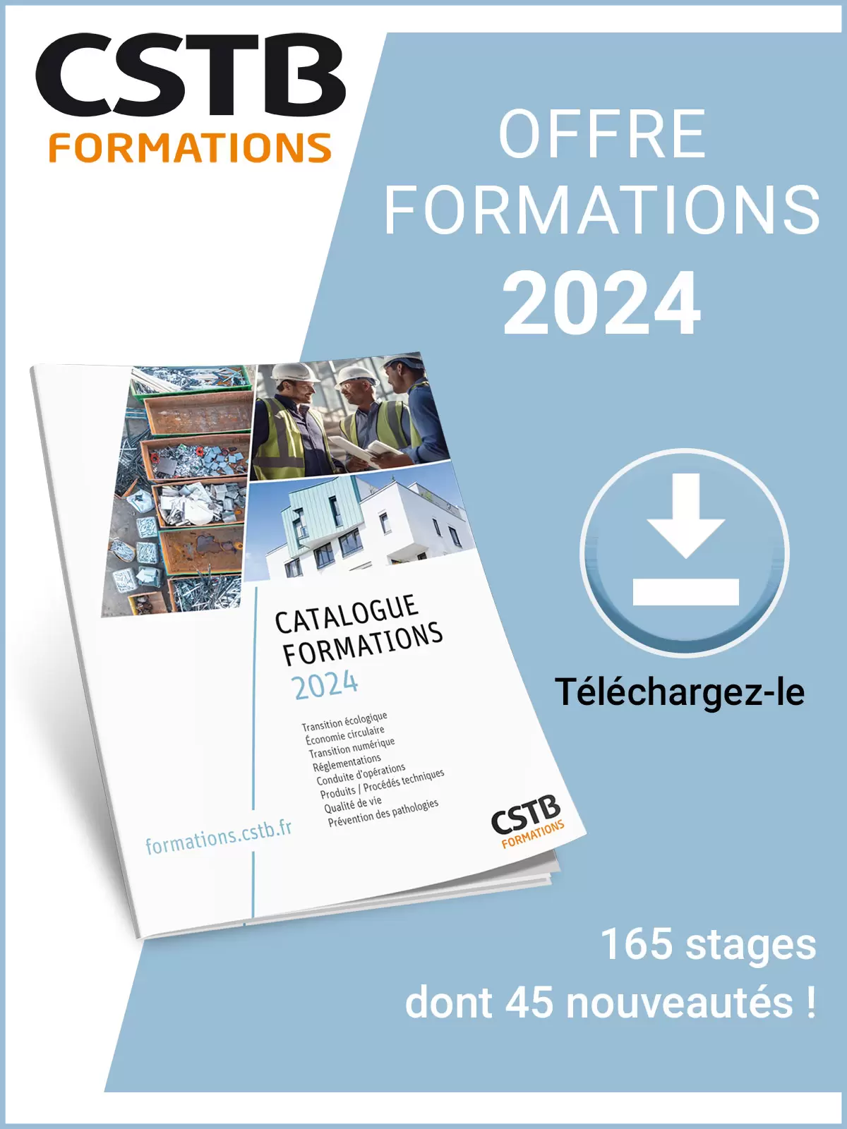 Catalogue formations 2024 - CSTB