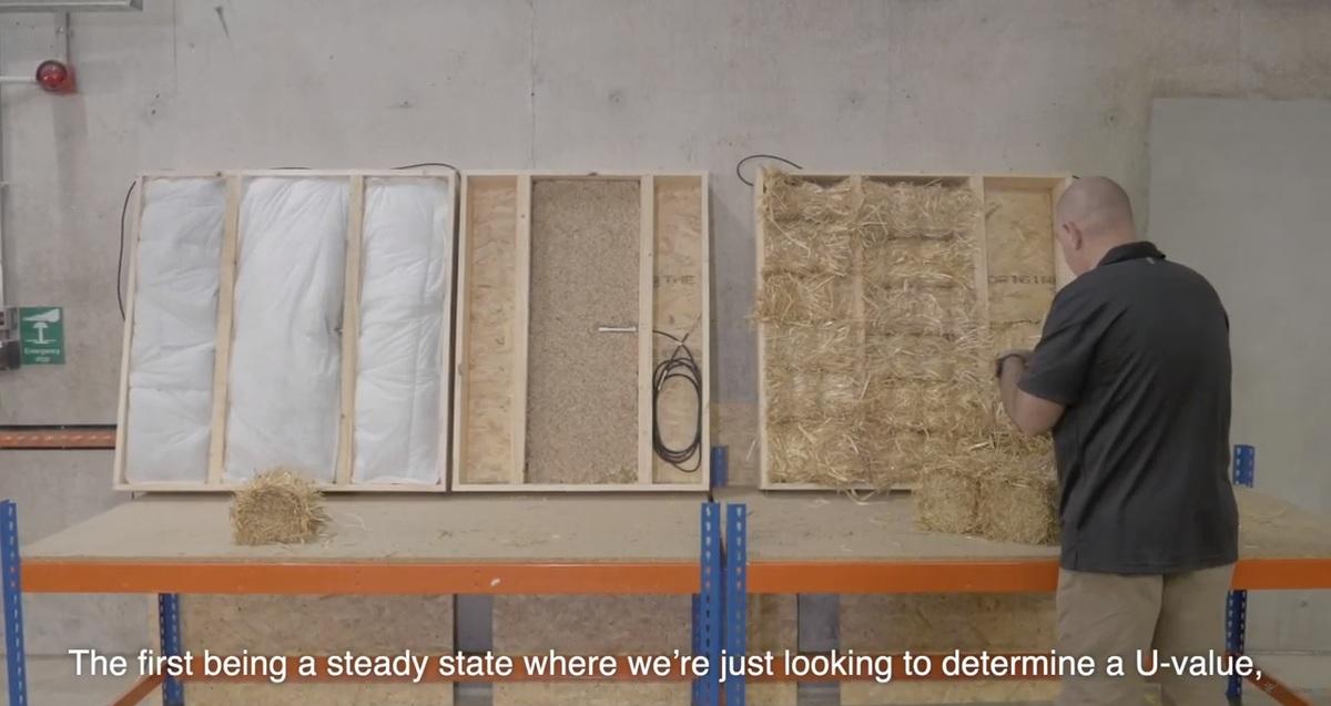 [Video] SB&WRC Project: Prototype 3 - Insulation material based on wheat straw bale 