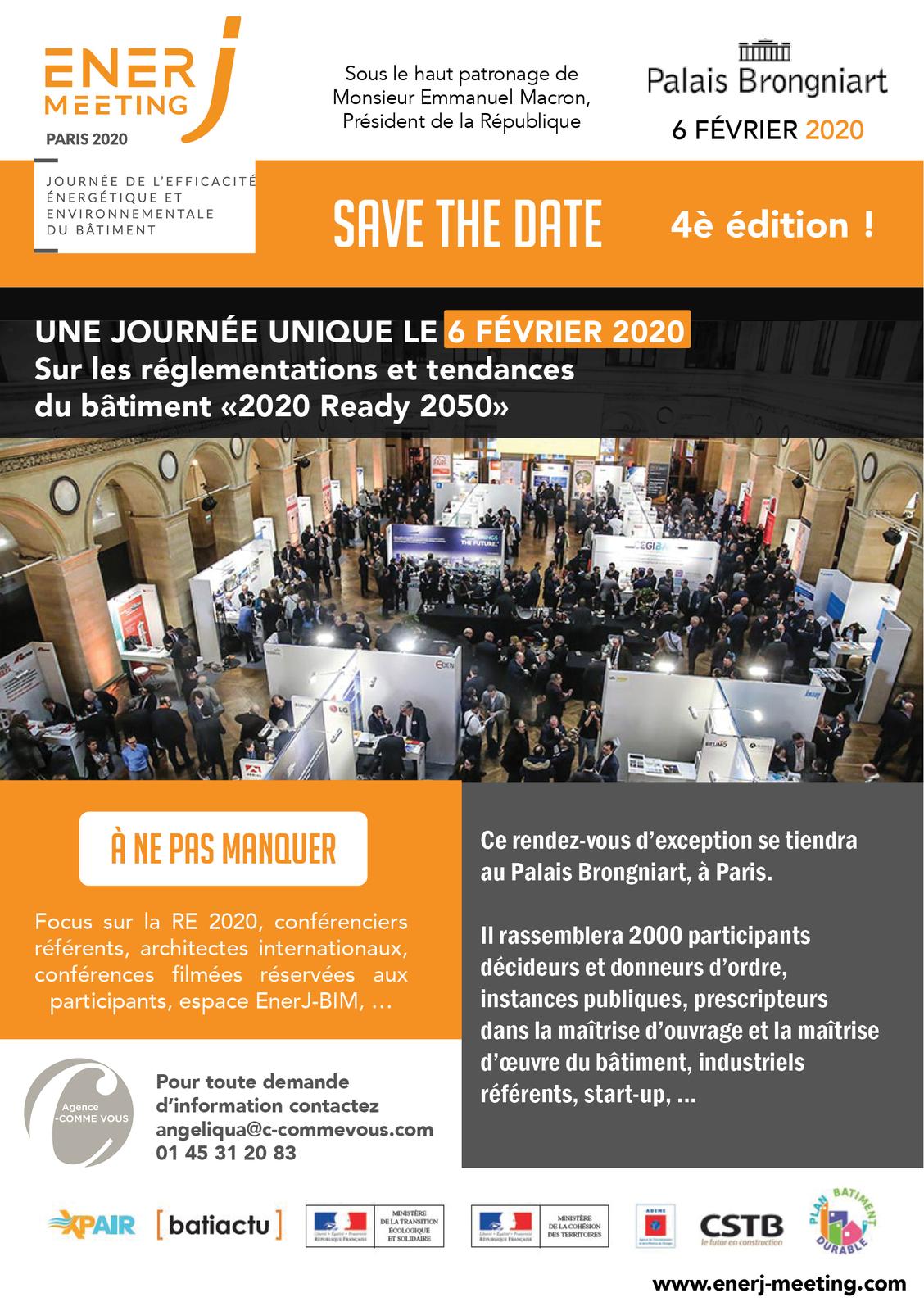 [EnerJ-meeting Paris 2020] Construire et rénover le bâtiment « 2020 Ready 2050 » 
