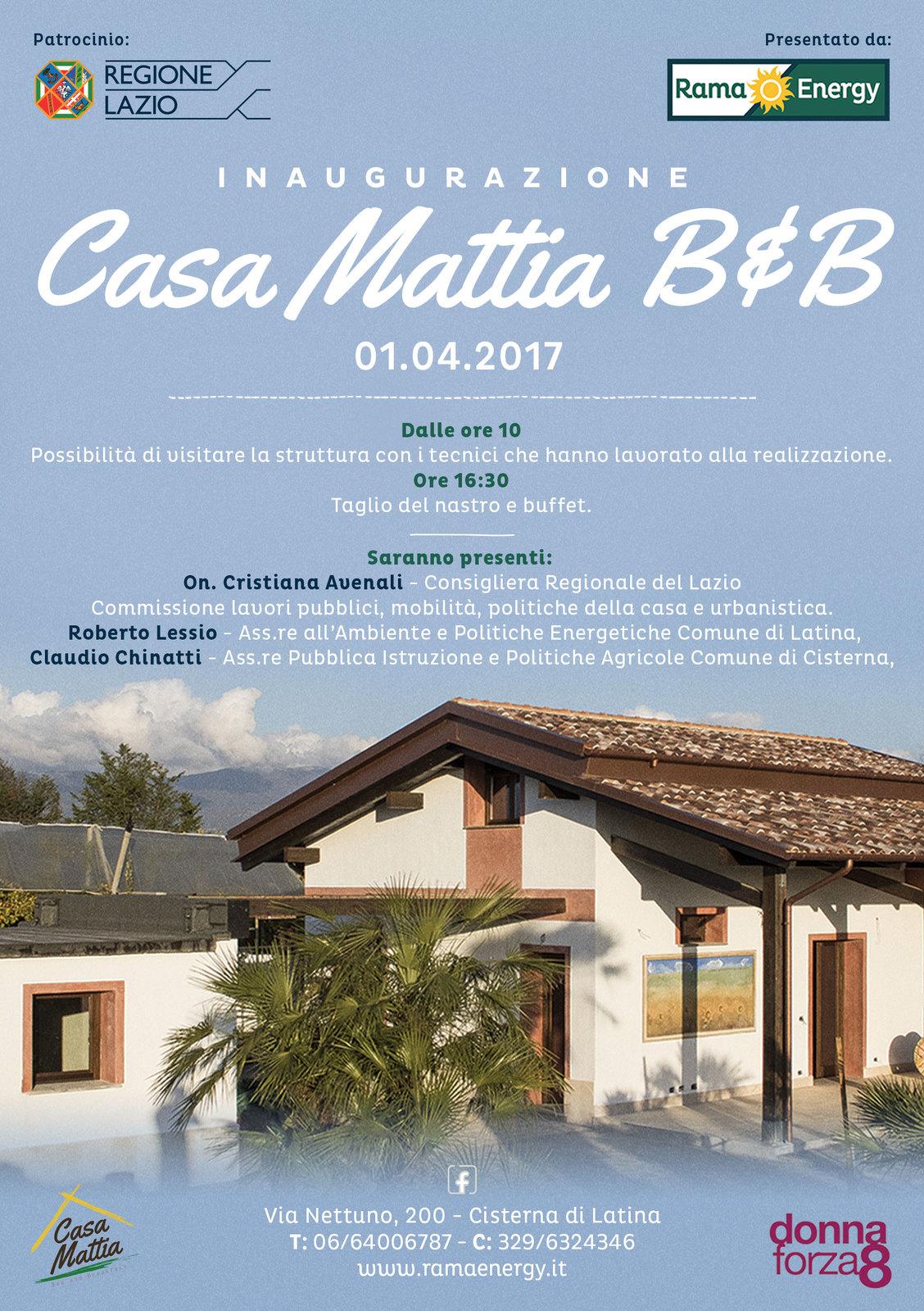 Inaugurata Casa Mattia, il b&b in paglia e legno